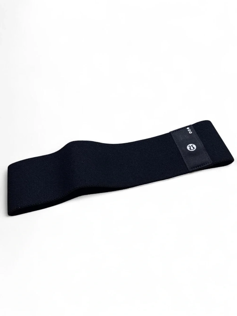 lululemon athletica Black Resistance Fabric Loop Band